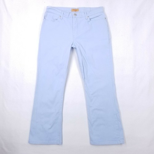 Zena Jeans Women's Light Washed Denim Blue Jeans Size 12 ( Measures