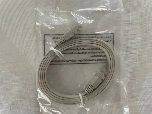 Cable réseau plat neuf - Photo 1 sur 3