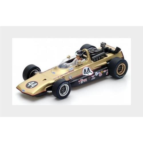 1:43 Spark Eagle Mk7 #44 Indy 500 1969 Jo Leonard Gold S4262 Model - Picture 2 of 2