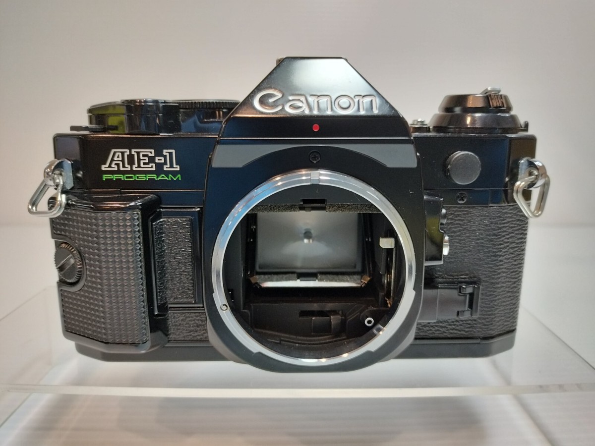 Canon AE-1 Program 35mm Film Camera SLR Body w/ Motor Drive Canon AE-1 Program 35mm Film Camera SLR Body w/ Motor Drive