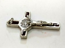 Medaglia Chiave Di San Benedetto - Argento, Misura 5cm Con Anello - Foto 12