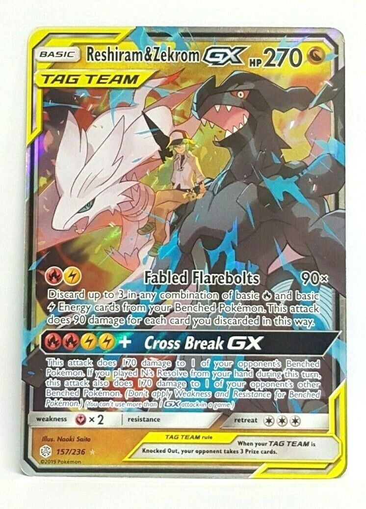 Reshiram & Zekrom GX #157 Prices