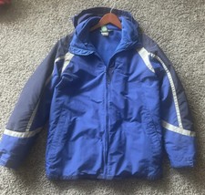 LL Bean Kids Large 14-16 3 in 1 Hooded Jacket Coat Parka Removable Liner