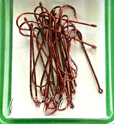2 PACKS Eagle Claw Lazer Sharp Carlisle Hook Size 2 Red 25-Count Pack - Picture 7 of 12