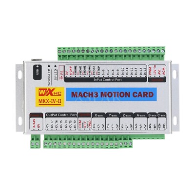 USB 3-Axis CNC Motion Controller MK3-IV Mach3 2MHz Breakout Board