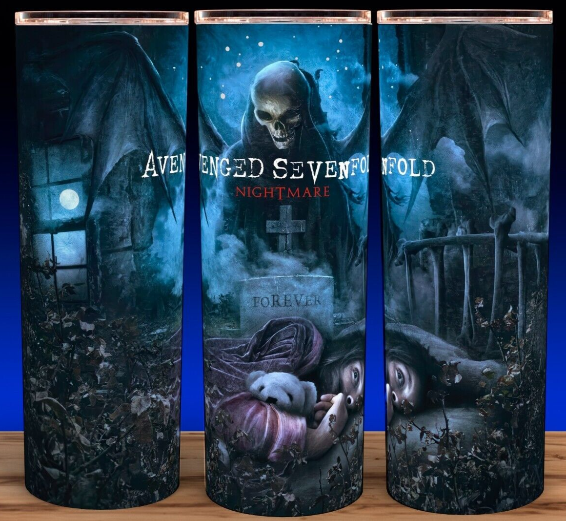 AVENGED SEVEN FOLD バンT mare AVENGED SEVENFOLD Nightmare BANNER HUGE 4X4 Ft Fabric Poster