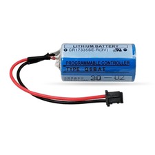 1800mAh CR17335SE-R 3V Q6BAT PLC Battery For QNS FANUC System with Plug