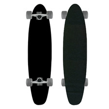 Moose Kicktail 9" x 40" Longboard Dipped Black Complete