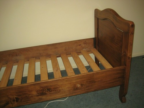 Biedermeier 1820-1840 / European Children's Single Bed / GC/ Can Deliver - Picture 7 of 10