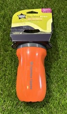 Tommee Tippee Insulated Cup W/ Straw And Lid 9fl oz Orange