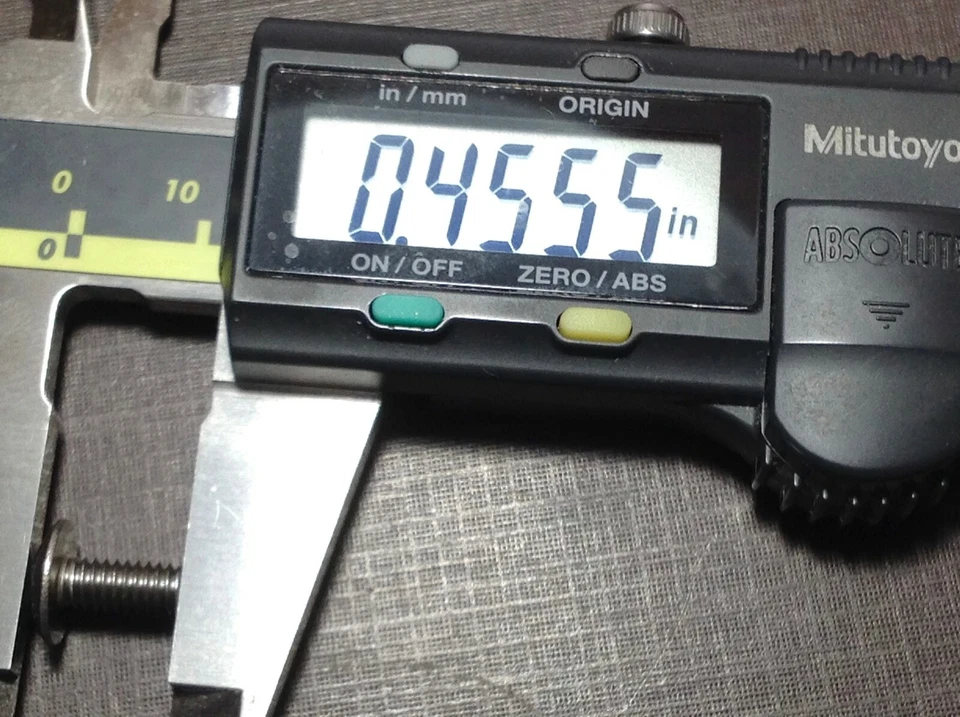 25 piezas 8-32 x 3/8 rejilla inoxidable remache tornillos y tuercas de brida Dodge Plymouth Foto 4 de 4