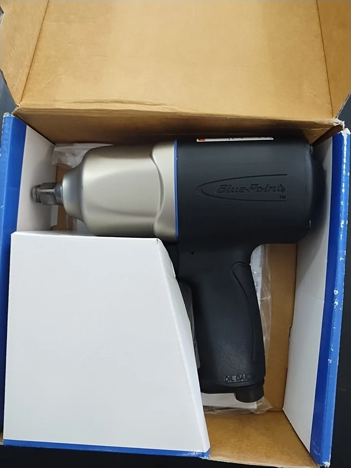 Blue Point AT560 1/2 英寸驱动气动空气冲击扳手工具卡扣工具自动 — 第 2/4 张图片