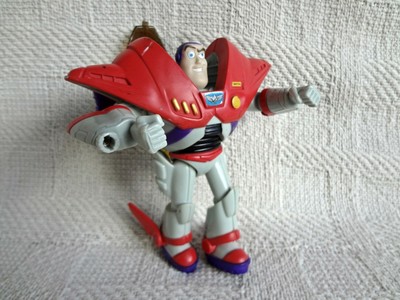 red buzz lightyear toy