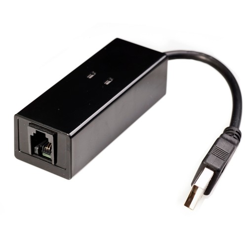 USB 56K External Dial Up Voice Fax Data Modem V.90 V.92 Win7 32/64 Bit XP - Afbeelding 1 van 4