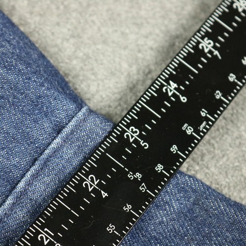 Wolf Mfg Freeze-Proof Insulated Denim Coveralls Workwear 2-Way-Zip Blue XL - Picture 19 of 24
