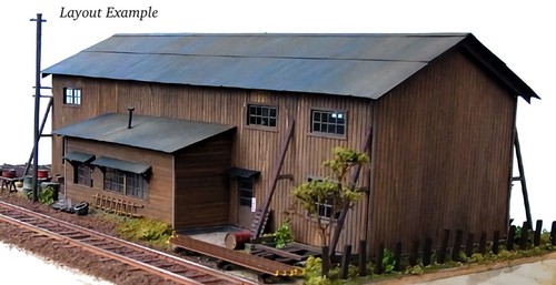 1:87 - 1:80 Scale M's Rolling Stock Repair Depot Kit NIB H0e 009 HOn30/HOe Gauge - Picture 5 of 14