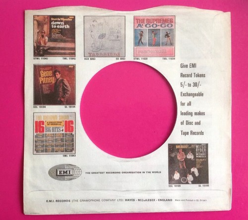 S33 10 Replica/copies Of An Original Early E M I Company Record Sleeve - Picture 2 of 2