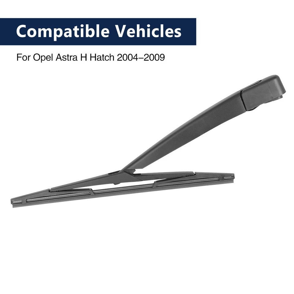 Juego de brazos limpiaparabrisas trasero para Opel para Astra H Hatch 04-09 12 pulgadas Foto 3 de 4