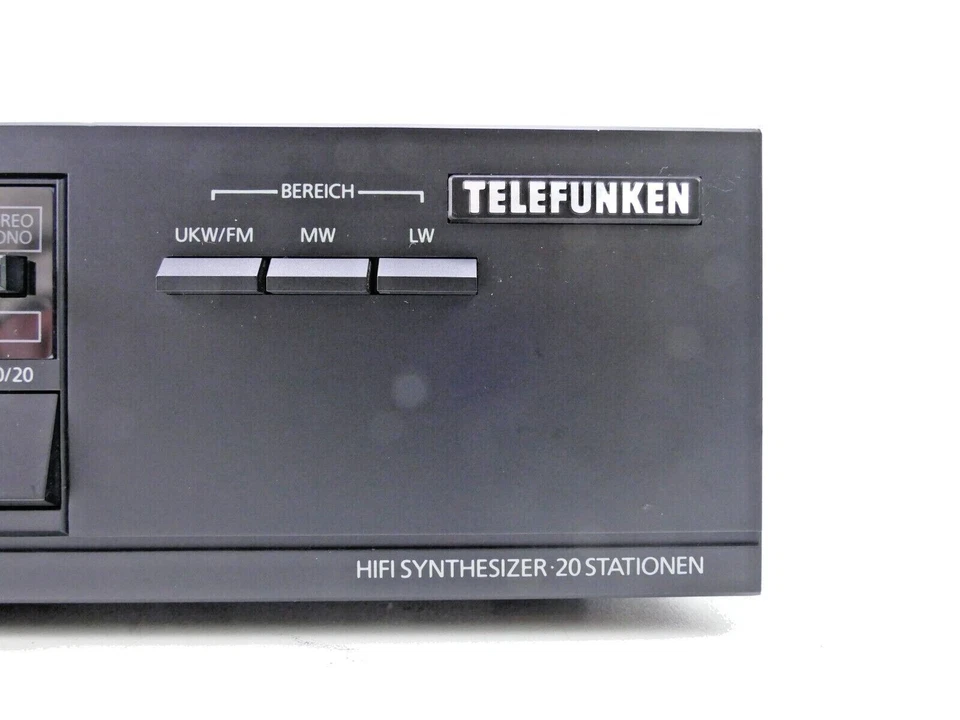 Telefunken HT660 PLL Synthesizer Tuner Empfänger 20 Presets 3 Band Hi-2616 - Bild 4 von 4