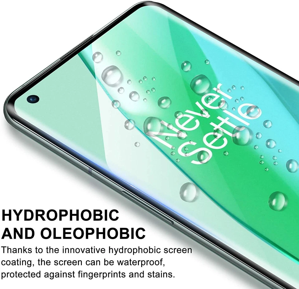 For OnePlus 13T 13 13R 12 12R 11 10 9 Pro Tempered Glass Full Screen Protector - Image 4 of 4