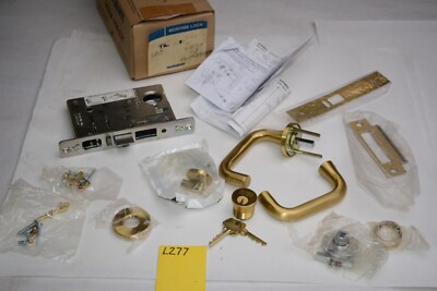 Sargent 8285 LNJ Gold Mortise  Lever Lockset, Mechanical, Classroom Lock 8200
