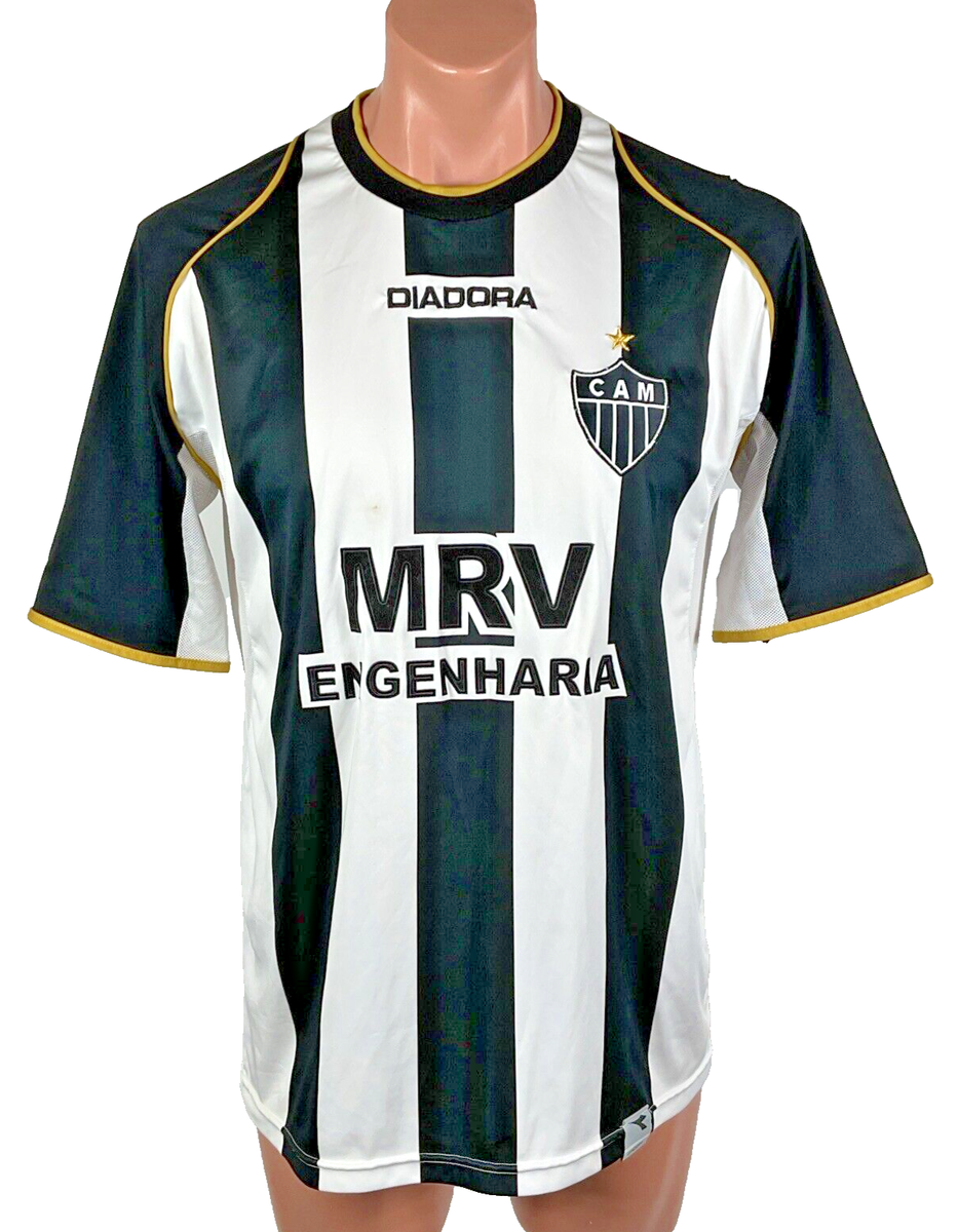 Atlético Montevideo サッカーウェア Diadora CAM Clube ATLETICO MINEIRO MRV Engenhara #7 Men XL JERSEY