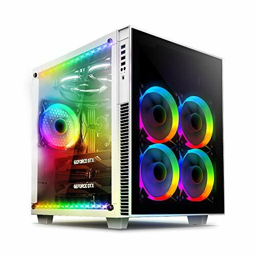 anidees AI Crystal Cube AR V3 Dual Chamber Tempered Glass EATX/ATX PC