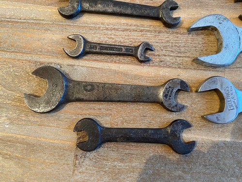 Lot Of Vintage Antique Wrenches Tools Williams Superrench Billings Buffalo Tiger - Picture 9 of 12