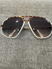Vintage Alpina M 1/8 White  Gold Tortuga Sunglasses