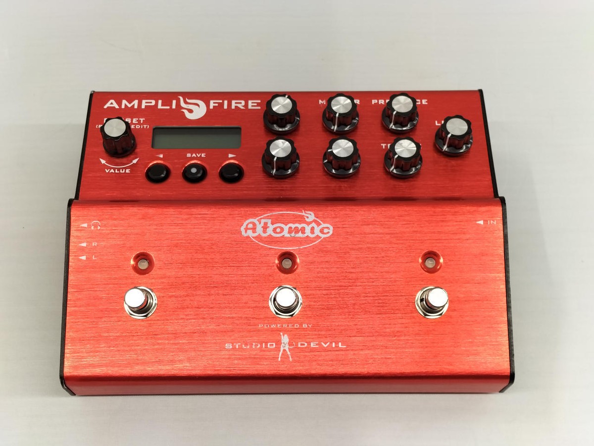 AMPLIFIRE PEDAL USED | Tom Lee Music Atomic AmpliFire 3