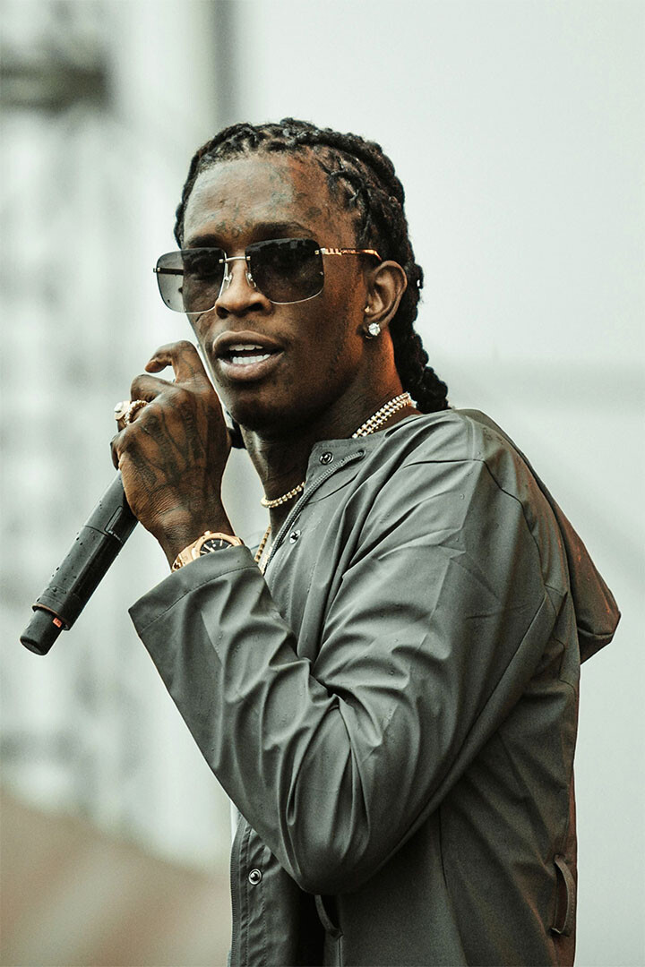 Young Thug Rap Hip Hop Music Singer Rapper Wall Art Home Decor - POSTER 20x30