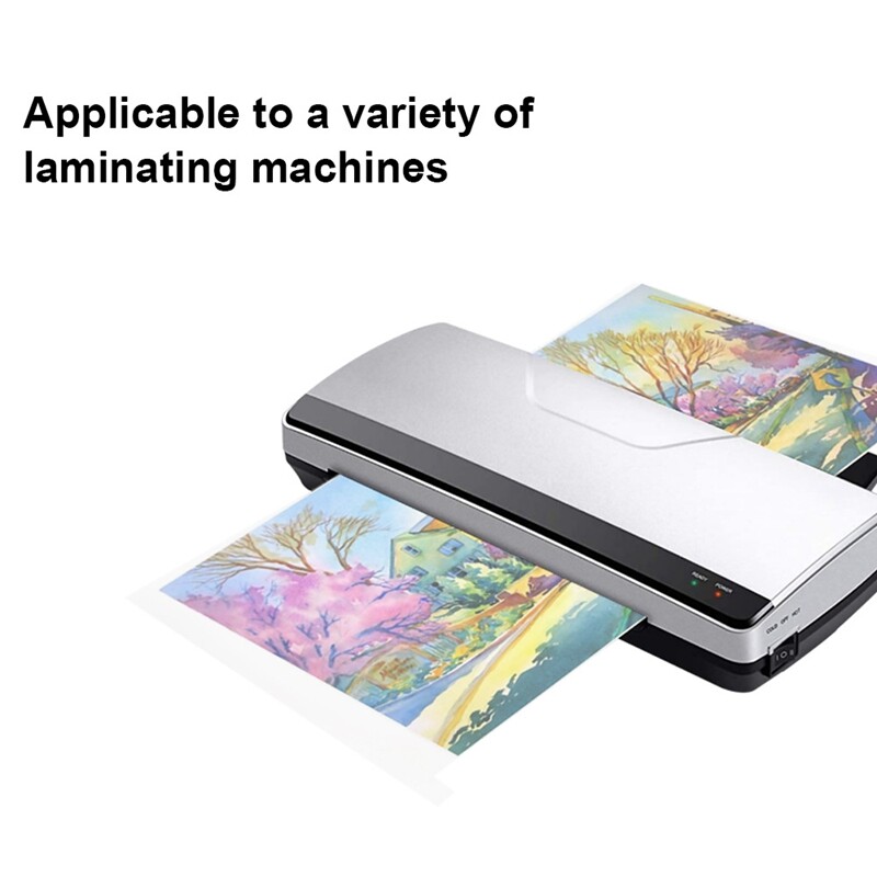 Basics Clear Thermal Laminating Plastic Paper Laminator Sheets - 9 x 11.5-Inch, 50-Pack, 3mil