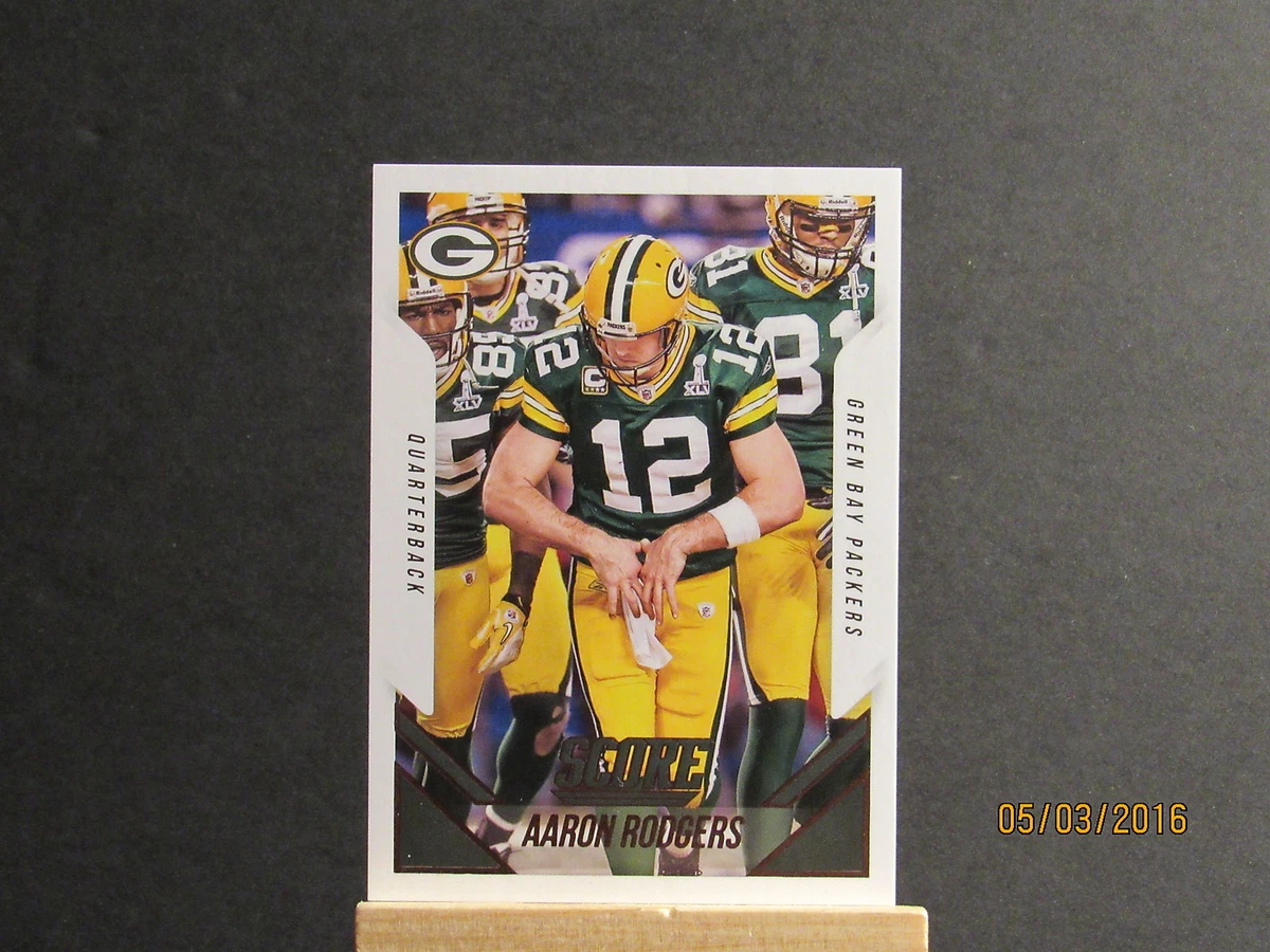 2015 Score Photo Variations #312 Aaron Rodgers LXXC | eBay