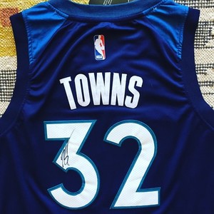karl anthony towns jersey ebay