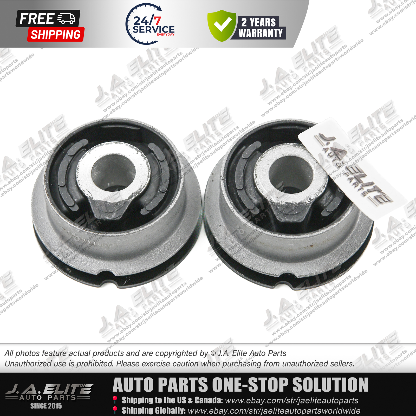 Front Upper & Lower Control Arm Bushing Kit fit Maserati Quattroporte GT GC
