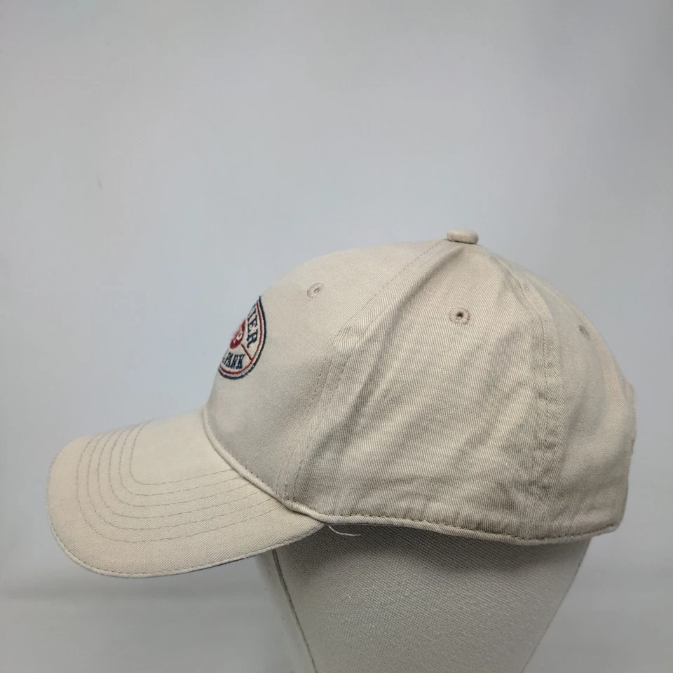 GNP Glacier National Park Strapack Sombrero Bronceado Talla Única Ajustable Bordado Foto 3 de 4