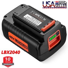 Battery 40 Volt for Black and Decker 40V 4.0Ah Max Lithium LBX2040 LBXR36 LSW36