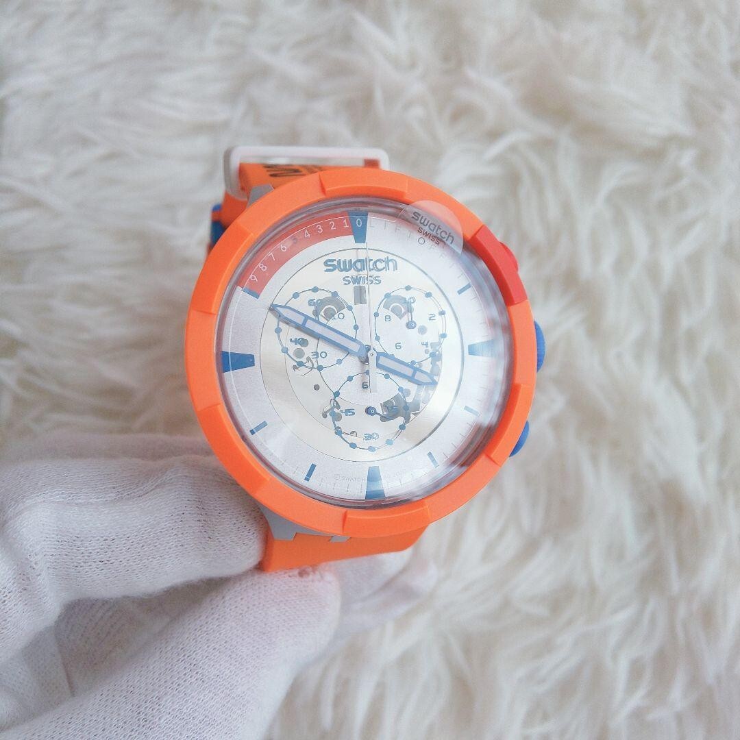 Swatch NASA Space Collection Orange Color Quartz Strap Swatch NASA Space Collection Orange Color Quartz Strap