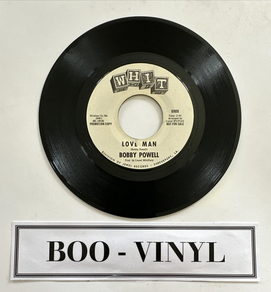 BOBBY POWELL ~ Into My Own Thing - 7” Promo Soul Funk Vinyl Record Ex Condition Foto 2 de 4