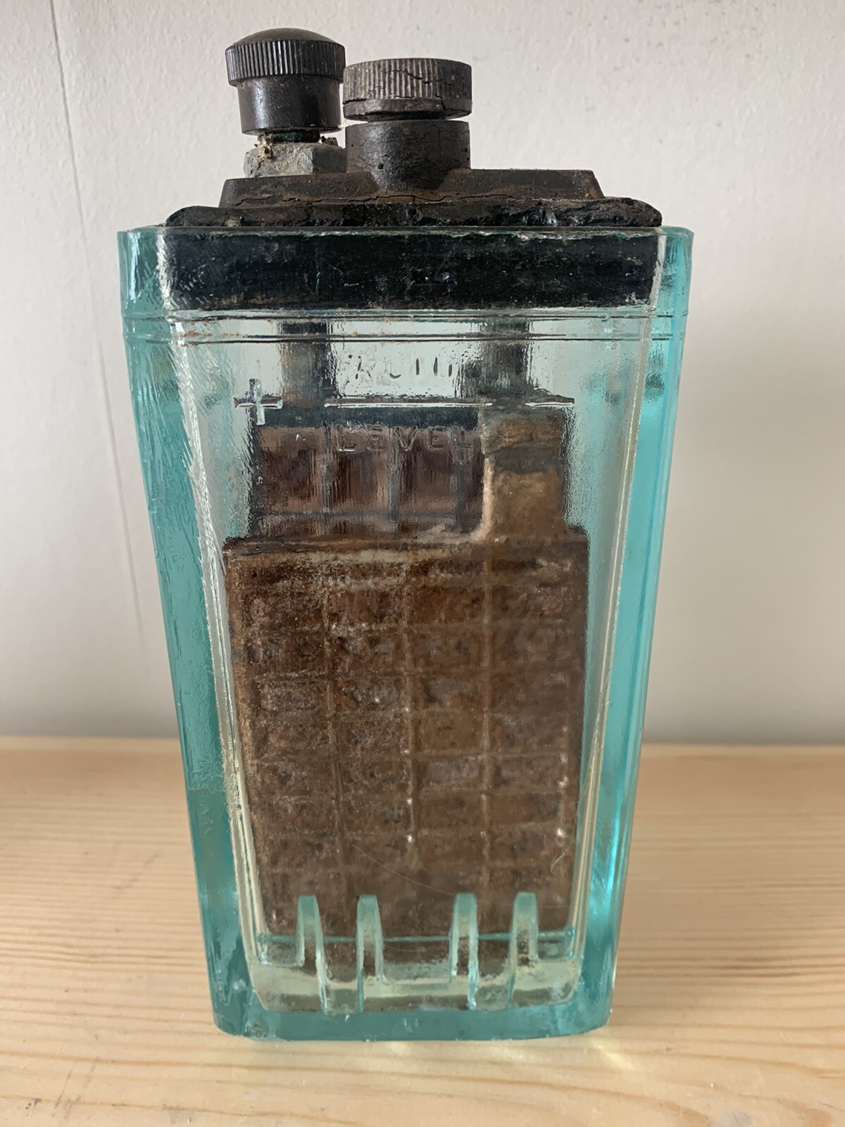 Vintage glass battery eBay