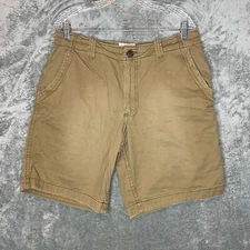Aero Men Classic Preppy Flat Front Casual Straight Bermuda Mid Rise Shorts 32*