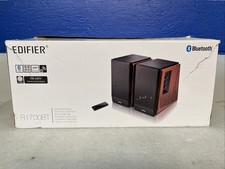 Juego de Altavoces de Estantería Bluetooth Edifier R1700BT Grano Madera Nueva Caja Abierta