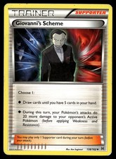 Giovanni's Scheme 138/162 XY - BREAKthrough Pokemon Card