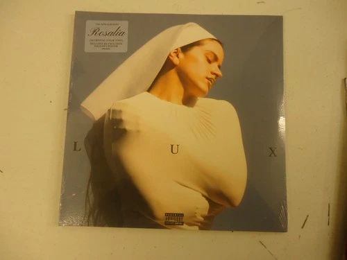 Rosalia Lux LP (2025) NEW Clear Vinyl & Poster Shrink Wrap Tear