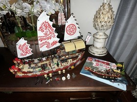 LEGO The LEGO Ninjago Movie: Destiny's Bounty (70618) Pre Owned mostly Complete