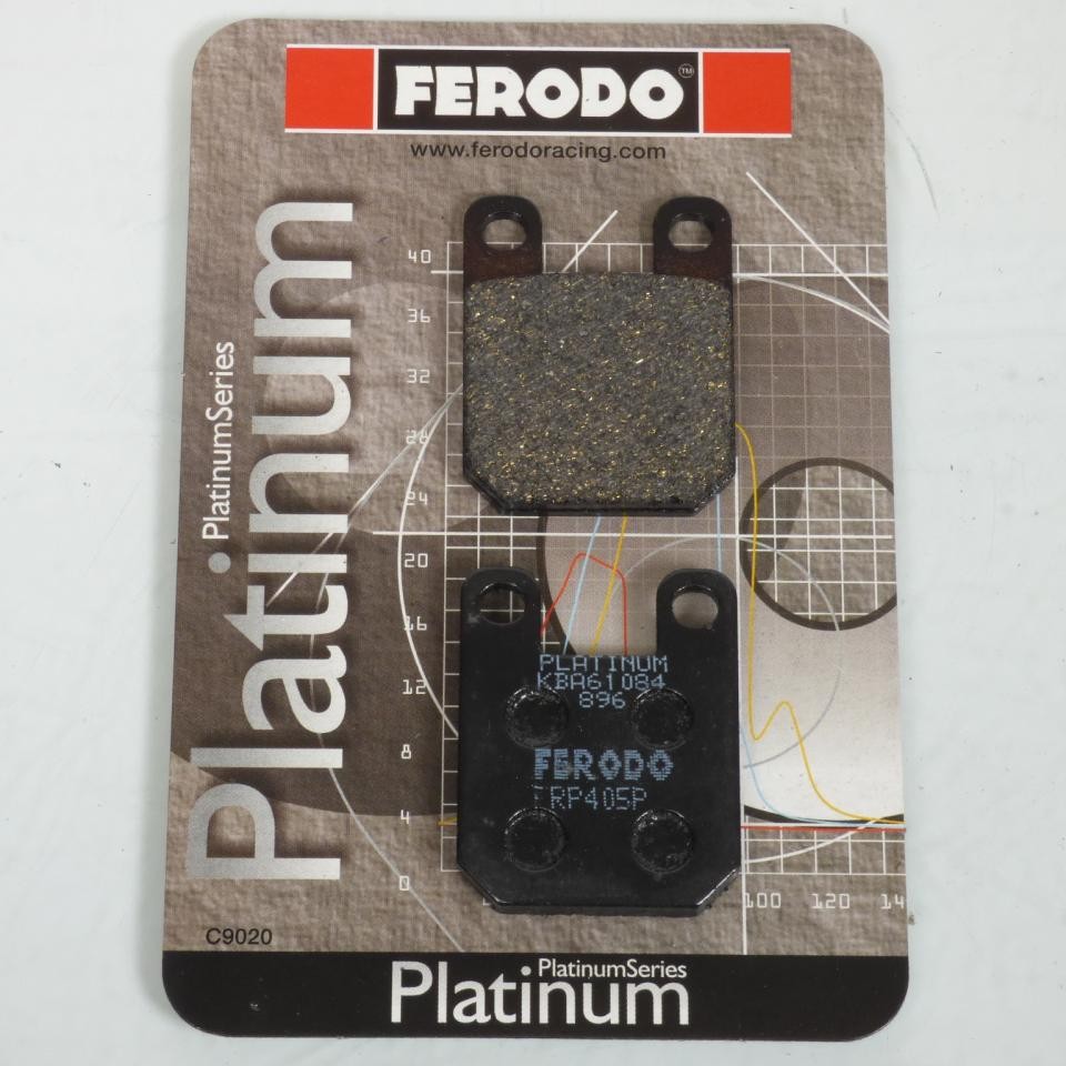 Plaquette de frein Ferodo Italjet 180 Dragster 1999 2000 2001 2002 2003 DR5810