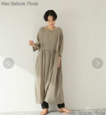 BLACK CRANE Trad Kleid Langarm Damen Maxi One Size