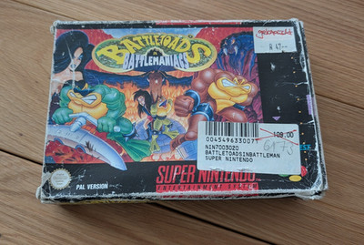 Battletoads in Battlemaniacs SNES PAL OVP + Handbuch