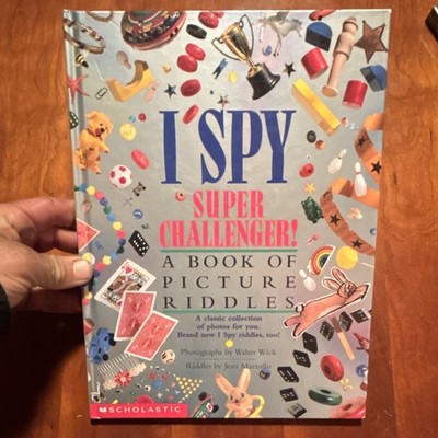 I Spy Super Challenger! Jean Marzollo, Illustrated, Hardcover 1st Printing 1997