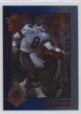 1993 Wild Card Superchrome Troy Aikman Dana Stubblefield HOF w1s